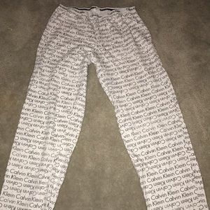 Calvin Klein pj pants